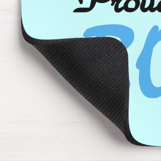 叔母誇りを持った男の赤ちゃんTシャツとギフト マウスパッド (コーナー)