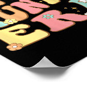 叔母Cのための私の叔母の時代（背中に）グルービーレトロ ポスター (角)