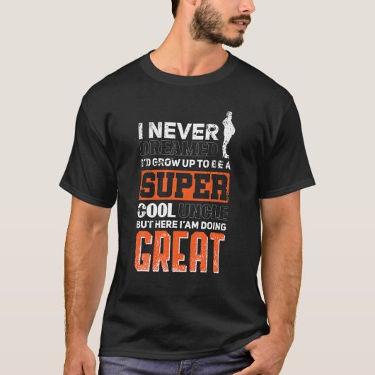 叔父おもしろいの贈り物アイディア Tシャツ (正面)