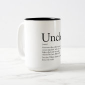 叔父お気に入りのの定モダン義 ツートーンマグカップ (正面左)