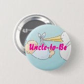 叔父さんにあって下さい 缶バッジ (正面&裏面)