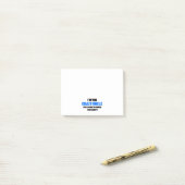 叔父さんのWere Warned熱狂するなAboutの ポストイット (デスク上)