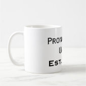 叔父さんBlack及び赤のマグに促進される コーヒーマグカップ (左)