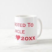 叔父さんRed Mugに促進される コーヒーマグカップ (正面右)