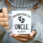 叔父に昇格/初めて叔父のスクリプトコーヒー マグカップ