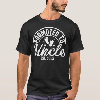 叔父に昇進2025すぐに叔父ベビーAnnou Tシャツ