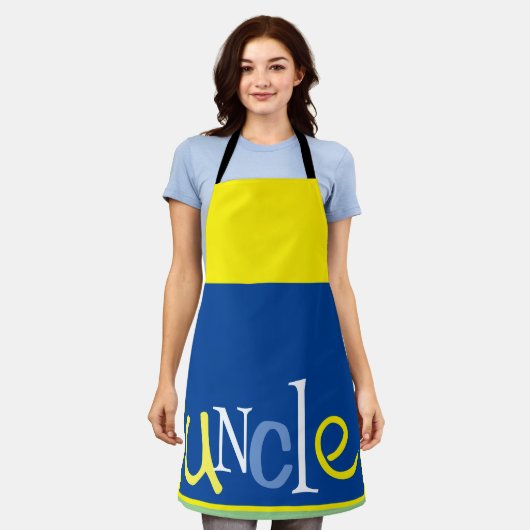 叔父のエプロン エプロン (着用した状態)