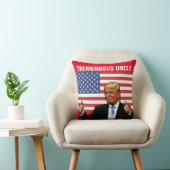叔父のドナルドトランプ枕の途方もない叔父 クッション (椅子)