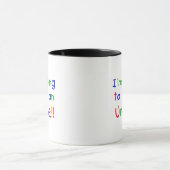 叔父のプライマリカラーになる文字 マグカップ (中央)