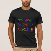 叔父のプライマリカラーになる文字 Tシャツ (正面)