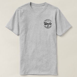 叔父の妊娠カスタム発表に昇進 Tシャツ