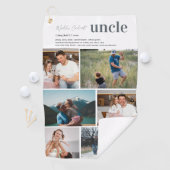 叔父の定義 |写真7 パーソナライズされた ゴルフタオル (インサイチュ)