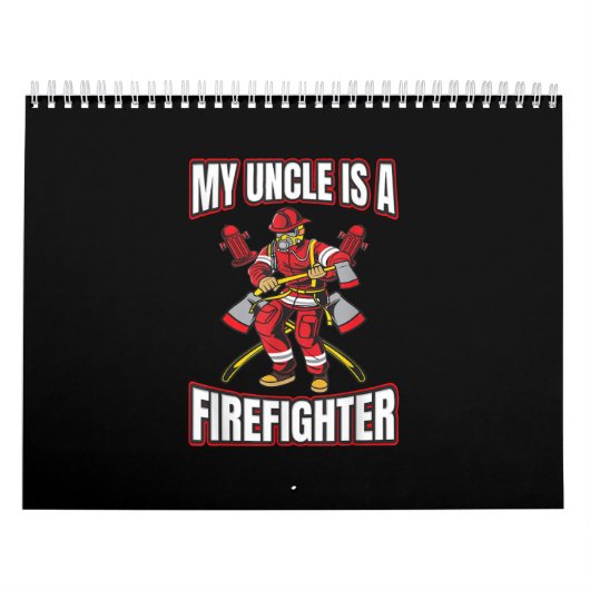 叔父は消防士だ カレンダー (カバー)