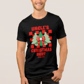 叔父パーソナライズされたのクリスマスシャツ トライブレンドＴシャツ (正面)