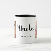 叔父パーソナライズされたのコーヒーマグの写真ギフト マグカップ (中央)