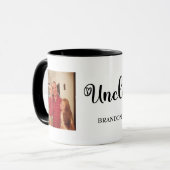 叔父パーソナライズされたのコーヒーマグの写真ギフト マグカップ (正面左)