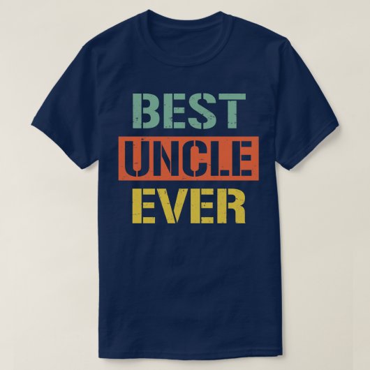 叔父最高のの叔父 Tシャツ (デザイン正面)