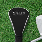 叔父最高のエバーモノグラムブラック ゴルフヘッドカバー