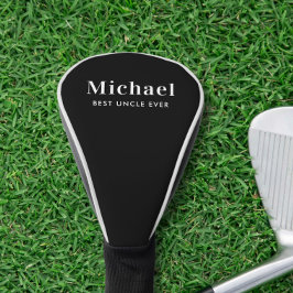 叔父最高のエバーモノグラムブラック ゴルフヘッドカバー