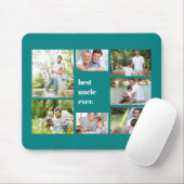 叔父最高のEverティール(緑がかった色)コラージュ マウスパッド (マウス)