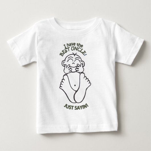 叔父2 ベビーTシャツ (正面)