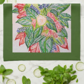 取っ手のない茶拭き籠 キッチンタオル (折り畳み)