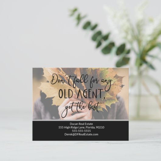 取っ最高のて実在!エスティマーケティング販売はがき ポストカード (スタンド正面)