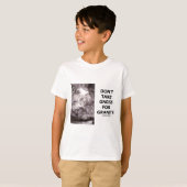 取らないで下さい花こう岩(地質学のユーモア)のための片麻岩を Tシャツ (正面フル)