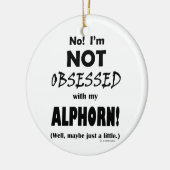 取りつかれたアルフォーン セラミックオーナメント (左)