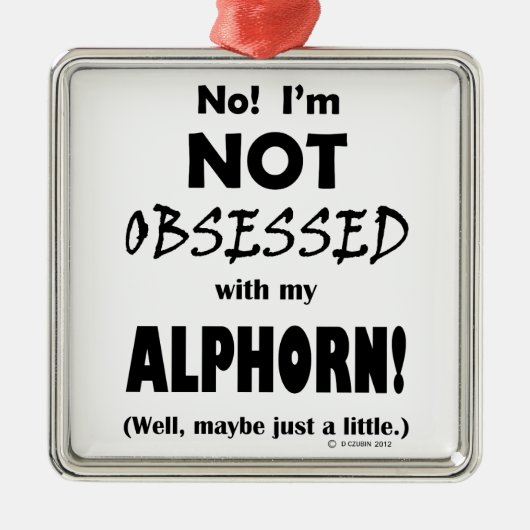 取りつかれたアルフォーン メタルオーナメント (正面)