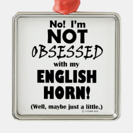取りつかれたイングリッシュホルン メタルオーナメント