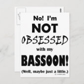 取りつかれたバスーン ポストカード (正面/裏面)