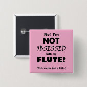 取りつかれたフルート 缶バッジ (正面&裏面)
