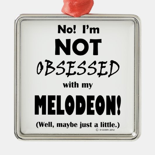 取りつかれたメロディー メタルオーナメント (正面)