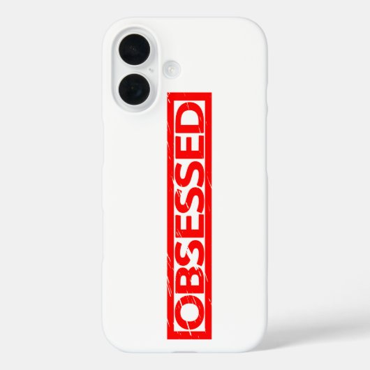 取りつかれた切手 Case-Mate iPhoneケース (裏面)
