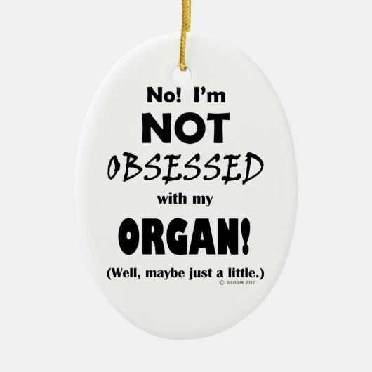 取りつかれた臓器 セラミックオーナメント (正面)