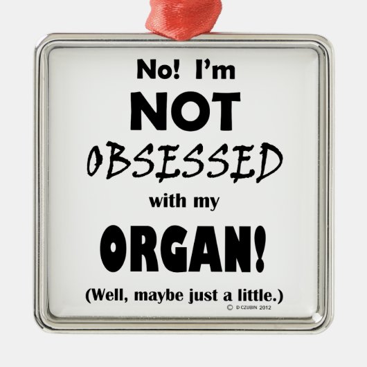 取りつかれた臓器 メタルオーナメント (正面)