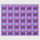 取りつかれているおもしろいな日本製アニメ ラッピングペーパー (フラット)