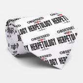 取りつかれている爬虫両棲類学 ネクタイ (ロール)