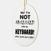 取り付きキーボード セラミックオーナメント (左)