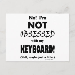 取り付きキーボード ポストカード