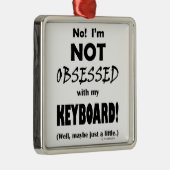 取り付きキーボード メタルオーナメント (右)