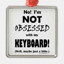 取り付きキーボード メタルオーナメント