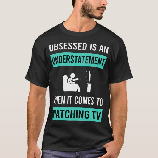 取り付き型テレビ視聴 Tシャツ (正面)