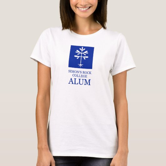 取り付け「SRC Alum」T型(青) Tシャツ (正面)