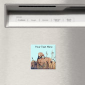 取り出し時のワイマラナー マグネット (インサイチュ (食洗機))