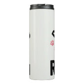 取り出せないストップ犬犬 タンブラー (裏面)