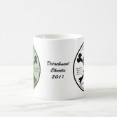 取り外しのチャーリーの2011年のロゴのマグ コーヒーマグカップ (中央)