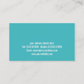 取り外しの名刺 名刺 (裏面)