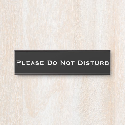 取り外し可能なプレートの扉のサインを邪魔しない サインプレート (正面)